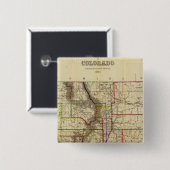 Thayers Karte von Colorado 2 Button (Vorne & Hinten)