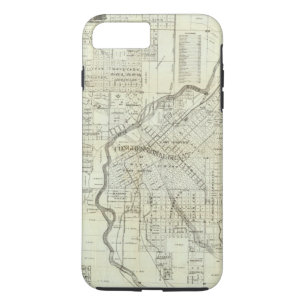 Thayers Karte von Denver Colorado Case-Mate iPhone Hülle