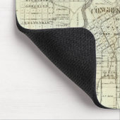 Thayers Karte von Denver Colorado Mousepad (Ecke)