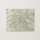 Thayers Karte von Denver Colorado Puzzle (Horizontal)