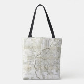 Thayers Karte von Denver Colorado Tasche (Rückseite)