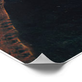 Thayers rote Flamingos Poster (Ecke)