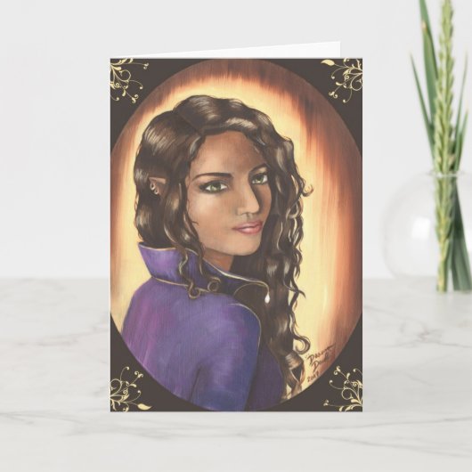 Thayla - Grußkarte Karte (Vorderseite)