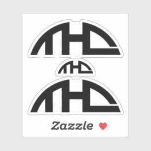 THC-Aufkleber Aufkleber