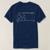THC-Molekül T-Shirt (Design vorne)