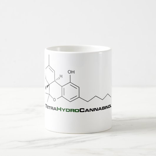 THC Unkraut Kaffeetasse (Mittel)