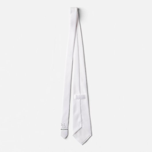 THC Unkraut Krawatte (Rückseite)