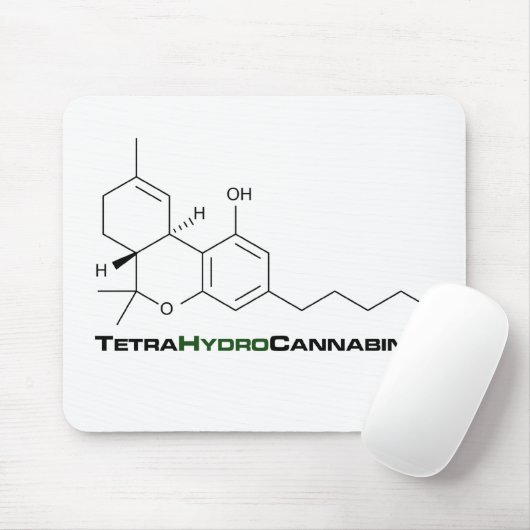 THC Unkraut Mousepad (Mit Mouse)