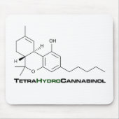 THC Unkraut Mousepad (Vorne)