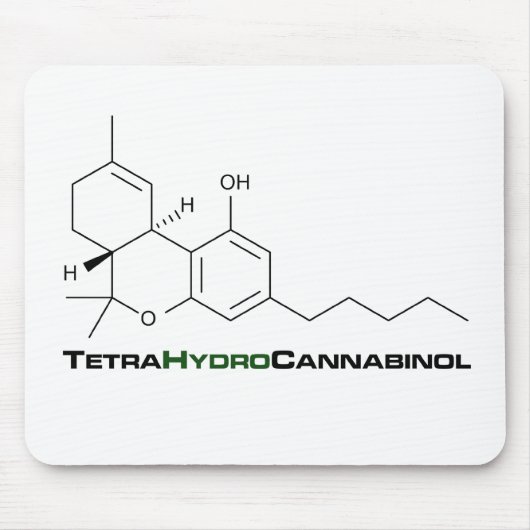 THC Unkraut Mousepad (Vorne)