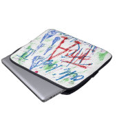 THCA thaddeus & crimson die $THCBand Laptopschutzhülle (Vorne Knopf)