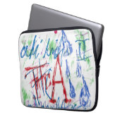 THCA thaddeus & crimson die $THCBand Laptopschutzhülle (Vorderseite Links)