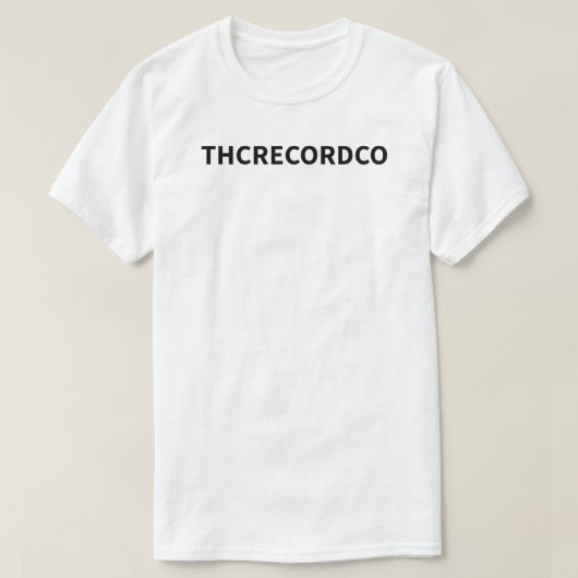THCRECORDCO T-Shirt (Design vorne)
