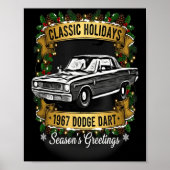 The 1967 Dodge Dart Clic Holiday Cheer Apparel Poster (Vorne)
