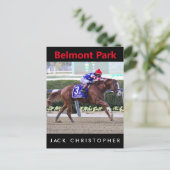 The 2021 Champagne Stakes Postkarte (Stehend Vorderseite)