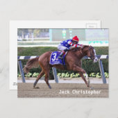 The 2021 Champagne Stakes Postkarte (Vorne/Hinten)