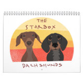 The 2026 Starbox Dachshunds Calendar Kalender (Titelbild)