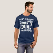 The 2nd Amendment Making Women Equal T-Shirt (Vorne ganz)