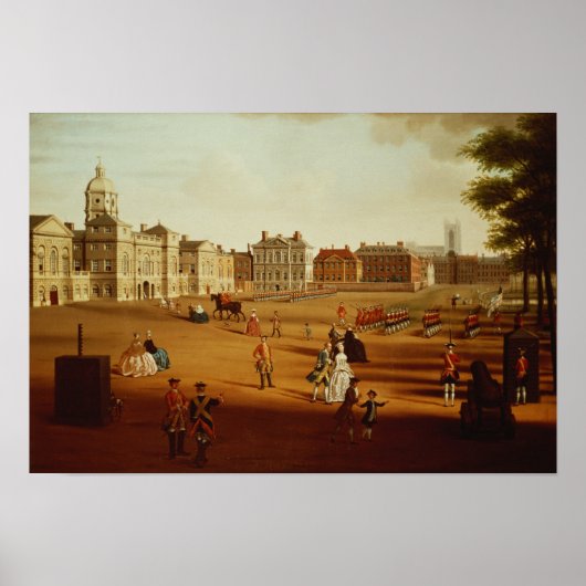 The 2nd Footguards on Parade at Horse Guards' Poster (Vorne)