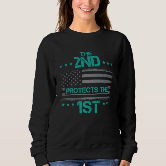 The 2nd Protects The 1st Sweatshirt (Vorderseite)
