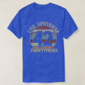 The 42 Answer to Life The Universe and Everything T-Shirt (Design vorne)