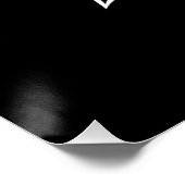 The 4 Stoic Virtues Compass Poster (Ecke)