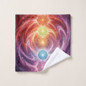 The 7 Chakras´10 Badhandtuch Set (Waschlappen)