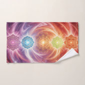 The 7 Chakras´10 Badhandtuch Set (Handtuch)