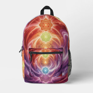 The 7 Chakras´10 Bedruckter Rucksack