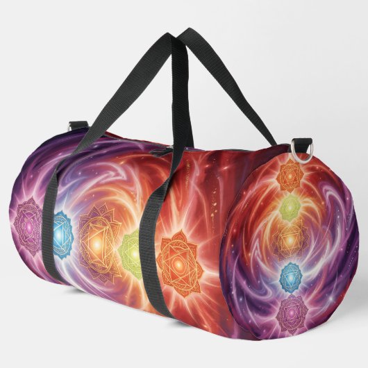 The 7 Chakras´10 Duffle Bag (Linke Ecke)