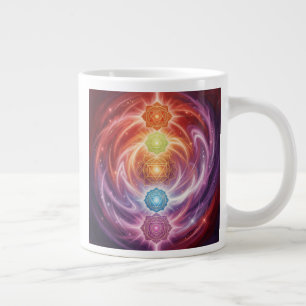 The 7 Chakras´10 Jumbo-Tasse