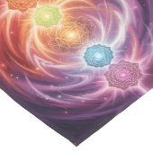 The 7 Chakras´10 Kurzer Tischläufer (Ecke)