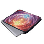 The 7 Chakras´10 Laptopschutzhülle (Vorne Knopf)
