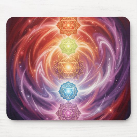 The 7 Chakras´10 Mousepad (Vorne)