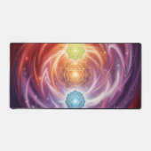 The 7 Chakras´10 Schreibtischunterlage (Vorderseite)