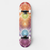 The 7 Chakras´10 Skateboard (Vorderseite)