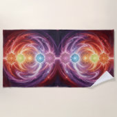 The 7 Chakras´10 Strandtuch (Vorderseite)