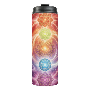 The 7 Chakras´10 Thermosbecher