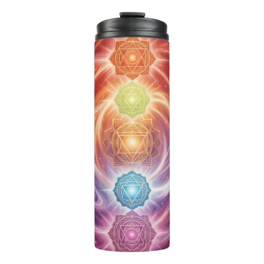 The 7 Chakras´10 Thermosbecher (Vorderseite)