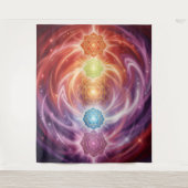 The 7 Chakras´10 Wandteppich (Vorderseite)