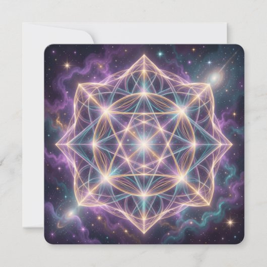 The 7 Chakras´11 Feiertagskarte (Vorderseite)