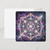 The 7 Chakras´11 Feiertagskarte (Vorne/Hinten)