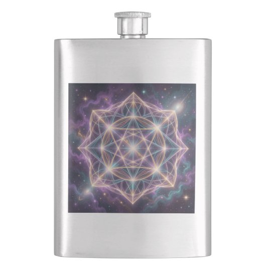 The 7 Chakras´11 Flachmann (Vorderseite)