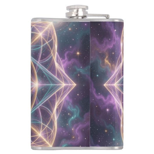 The 7 Chakras´11 Flachmann (Rückseite)