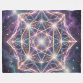 The 7 Chakras´11 Fleecedecke (Vorderseite (Horizontal))