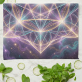 The 7 Chakras´11 Geschirrtuch (Gefaltet)