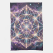 The 7 Chakras´11 Geschirrtuch (Vertikal)