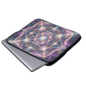 The 7 Chakras´11 Laptopschutzhülle (Vorne Knopf)