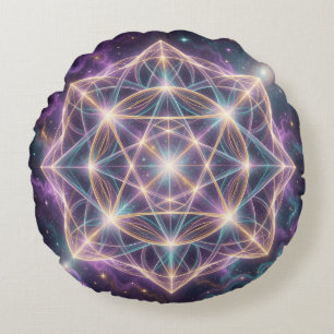 The 7 Chakras´11 Rundes Kissen