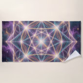 The 7 Chakras´11 Strandtuch (Vorderseite)